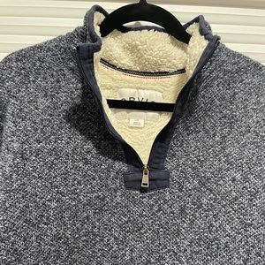 ORVIS fluffy quarter zip